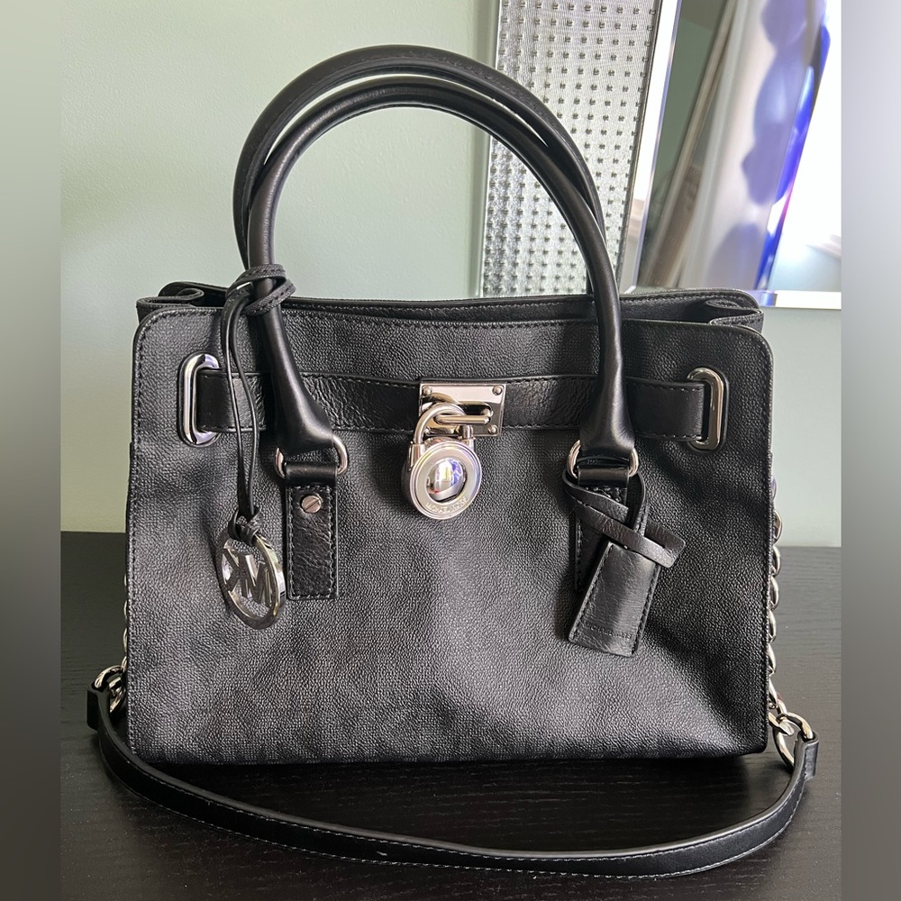 Michael kors hamilton signature handbag